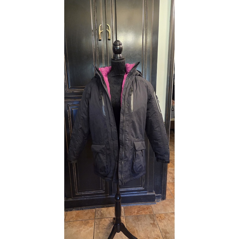 Lands End M/P 10-12, 3-n-1, Primaloft Goose Down Filled Parka, Vacation,...